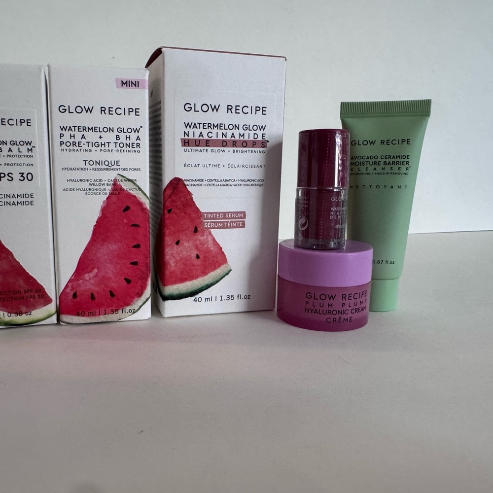 Glow Recipe Skincare Trio and mini set